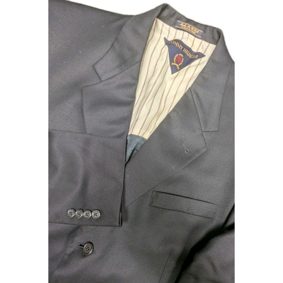 Tommy Hilfiger Worsted Wool Three Button Suite JacketMen's 44 Long